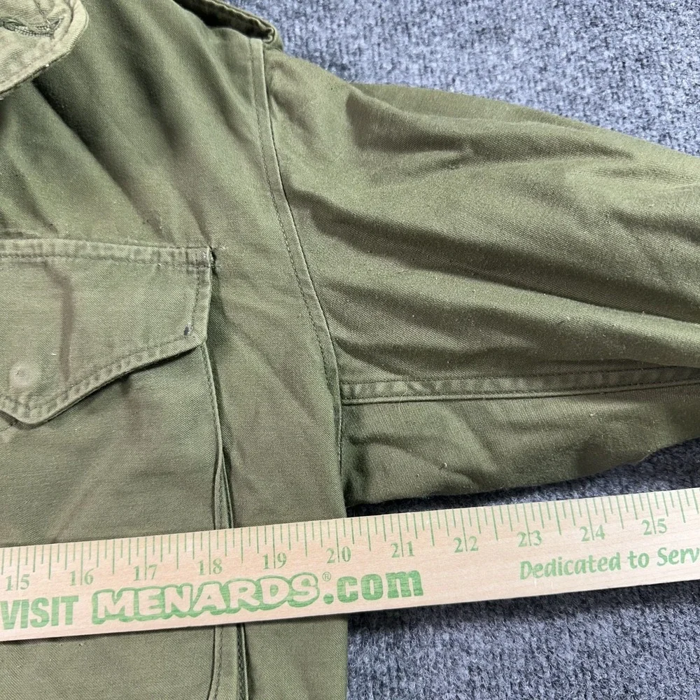 US Military Field Coat Jacket Green OG-107 Lined Vietnam War M65 Army 1975